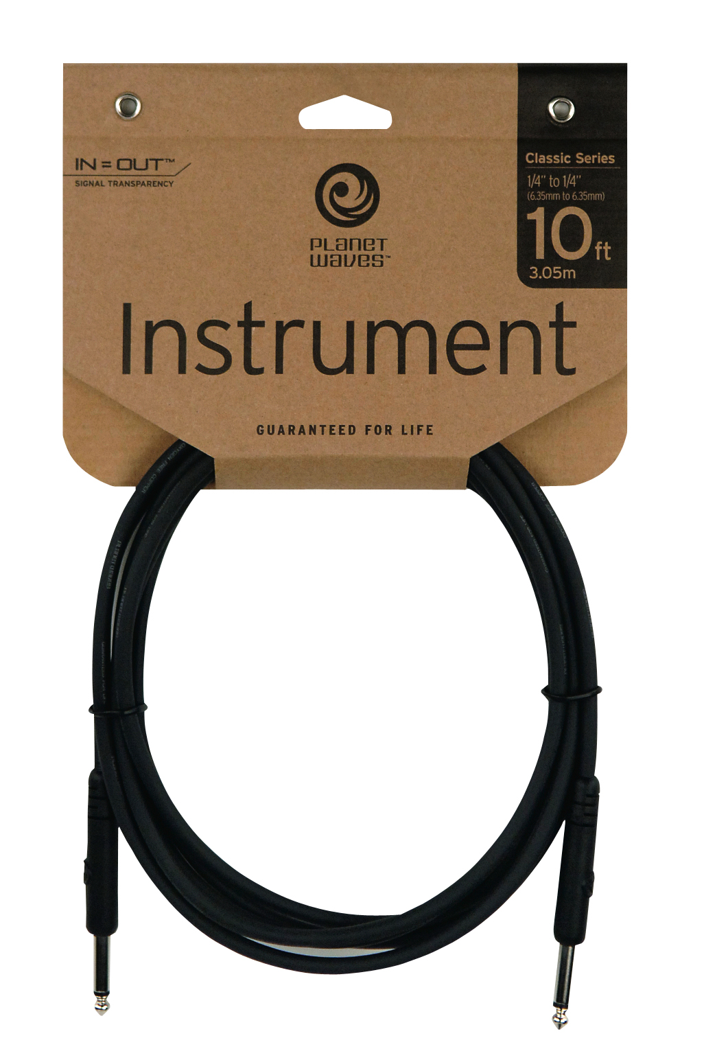Planet Waves Planet Waves PWCGT Classic Series Instrument Cable (10 Foot)