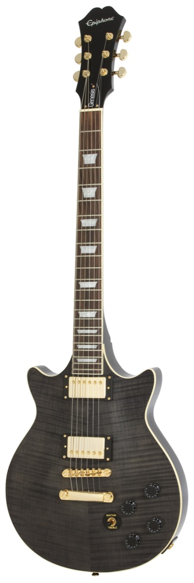 Epiphone Epiphone Limited Edition Genesis Deluxe Pro Electric Guitar - Midnight Ebony