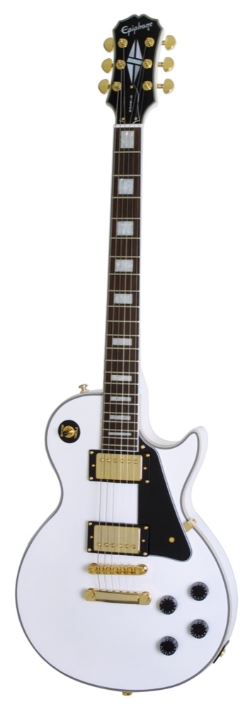 Epiphone Epiphone Les Paul Custom Pro Electric Guitar - Alpine White