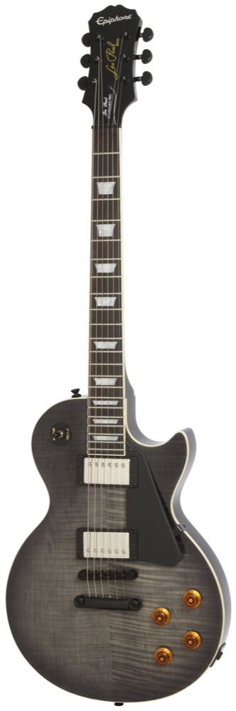 Epiphone Epiphone Limited Edition Les Paul Plus Top Pro Electric Guitar - Transparent Black