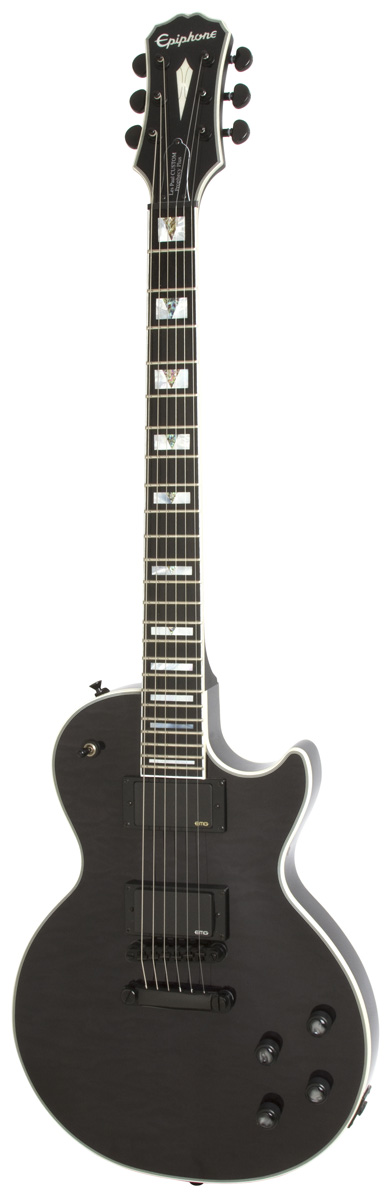 Epiphone Epiphone Prophecy Les Paul Custom Plus EX Electric Guitar - Midnight Ebony