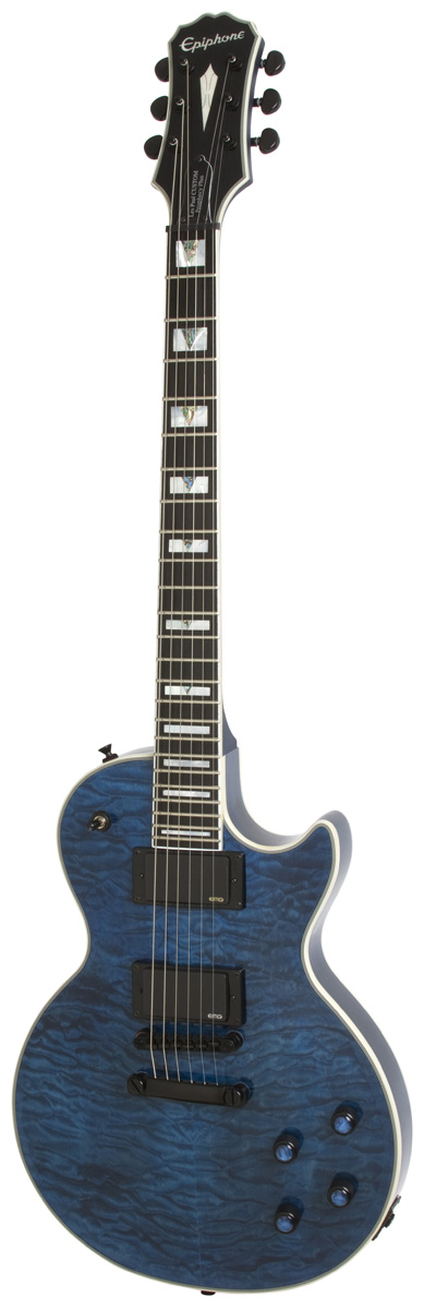 Epiphone Epiphone Prophecy Les Paul Custom Plus EX Electric Guitar - Midnight Sapphire