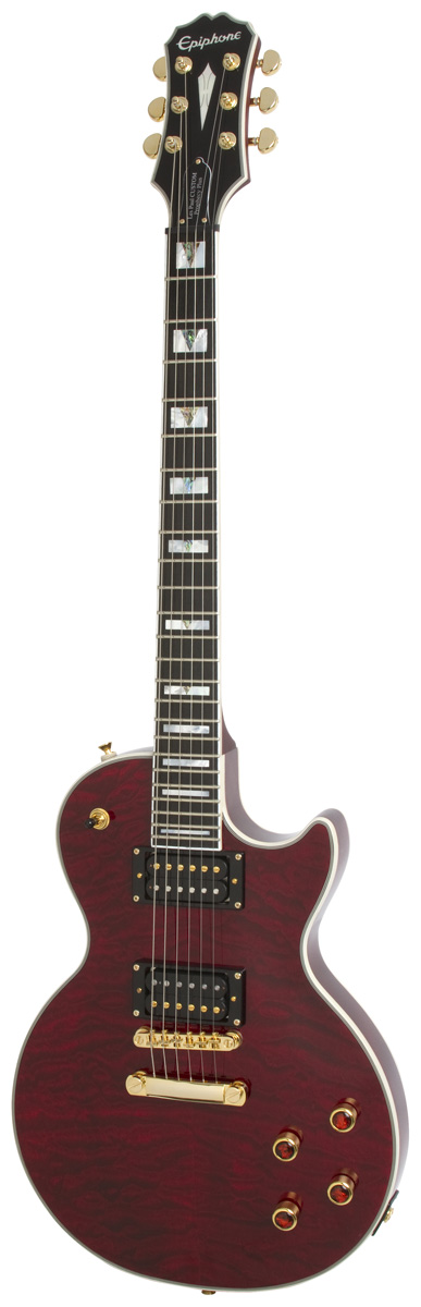 Epiphone Epiphone Prophecy Les Paul Custom Plus Electric Guitar - Black Cherry