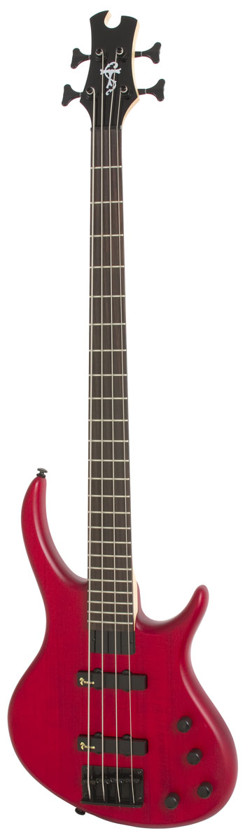 Tobias Tobias Toby Deluxe IV Electric Bass - Transparent Red Satin