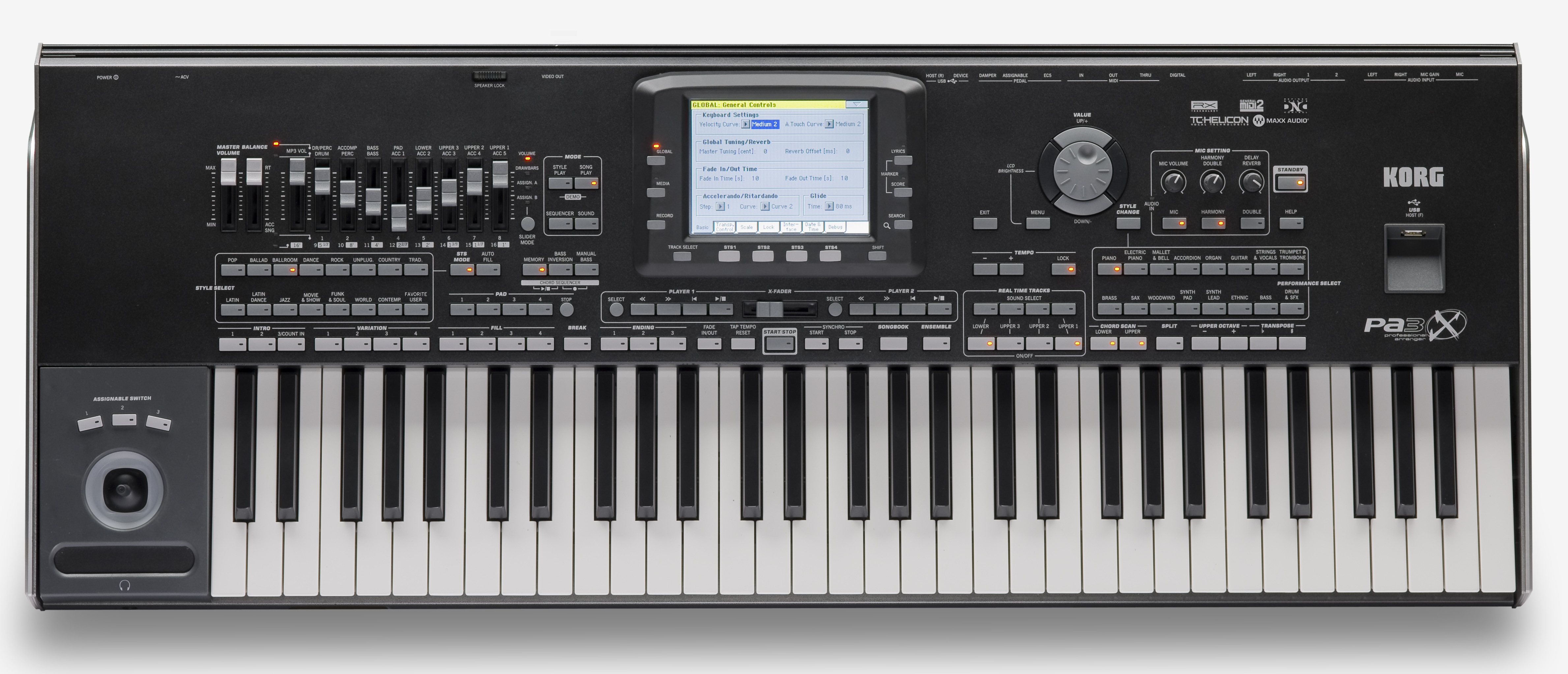 Korg Korg Pa3X PA-Series Workstation Arranger Keyboard