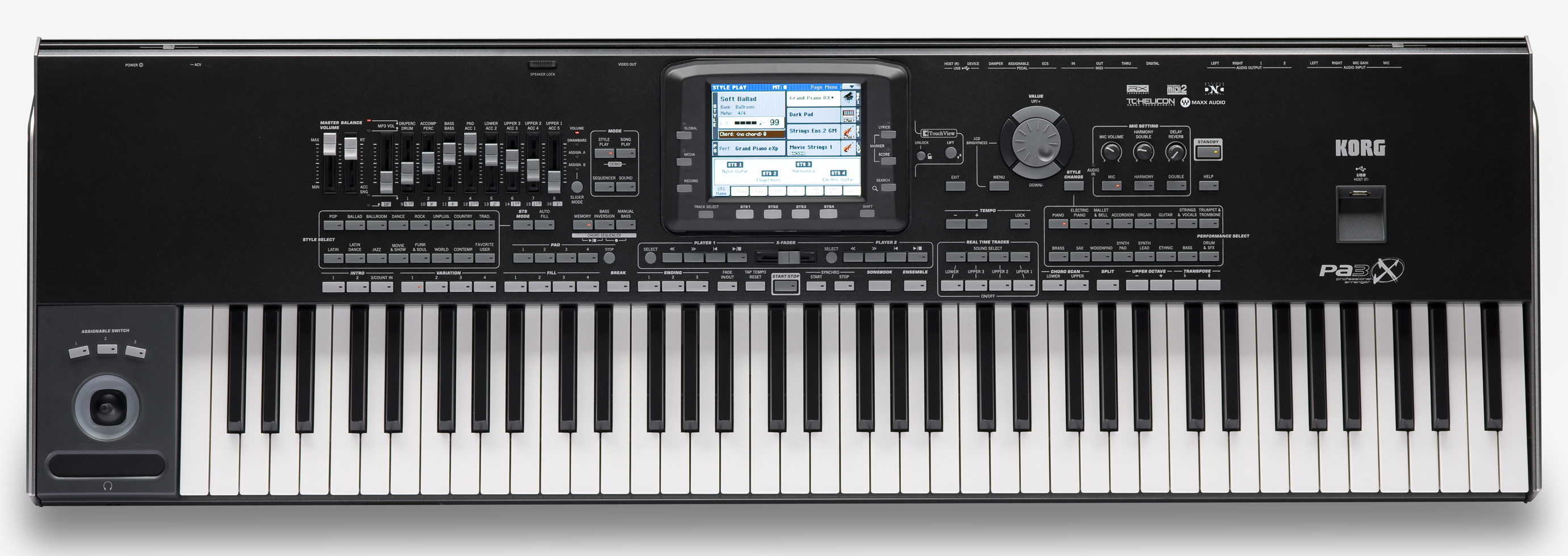 Korg Korg Pa3X PA-Series Workstation Arranger Keyboard