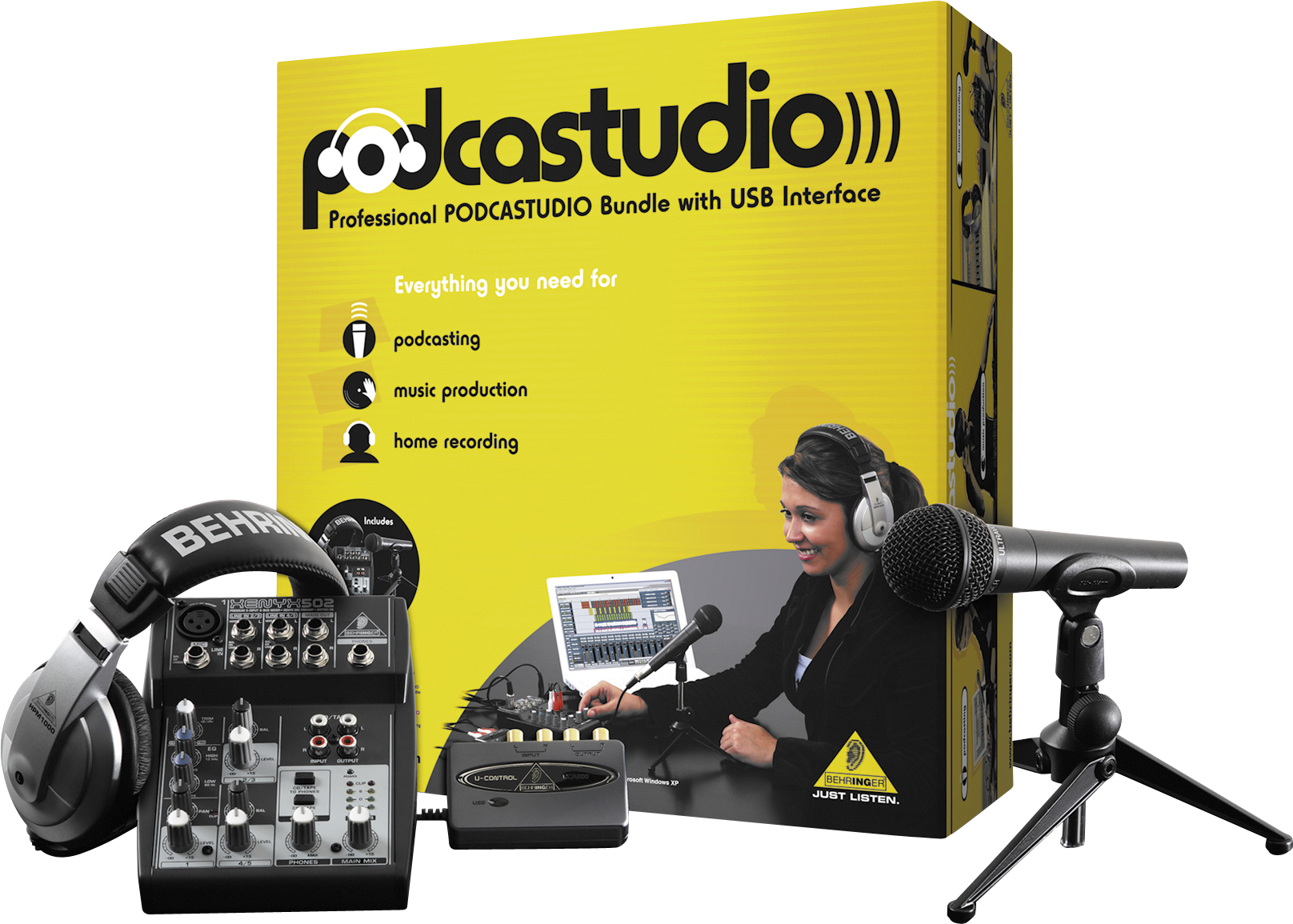 Behringer Behringer Podcastudio Podcast Package, USB