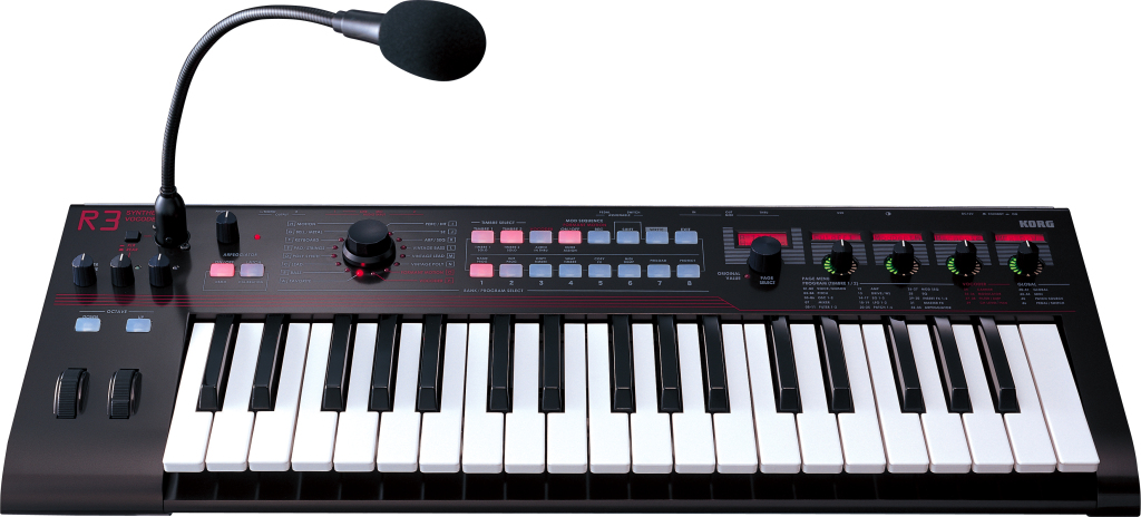 Korg Korg R3 Synthesizer/Vocoder Keyboard, 37-Key