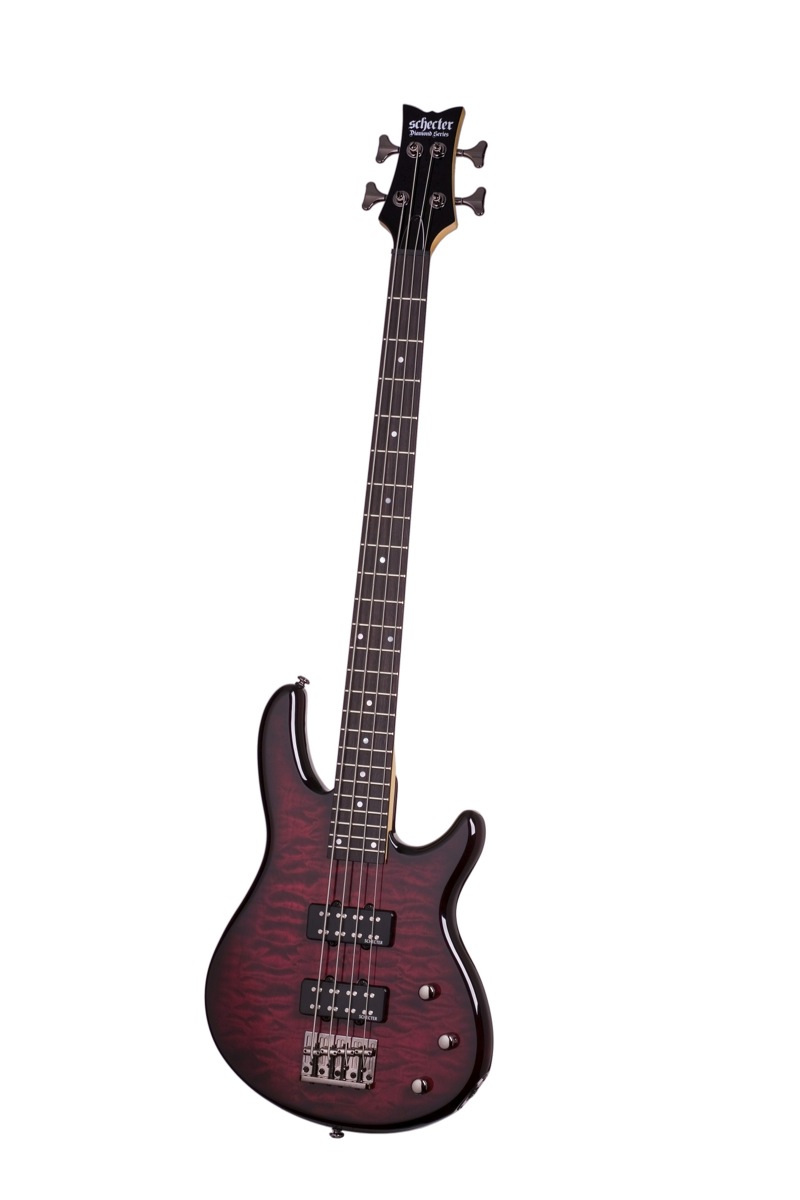 Schecter Schecter Raiden Special 4 4-String Electric Bass Guitar - Black Cherry