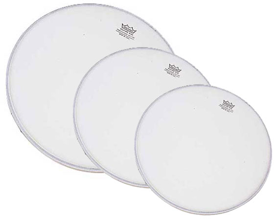 Remo Remo Coated Ambassador Tom Drum Head Pack (Single Ply) (10, 12, and 14 Inch)