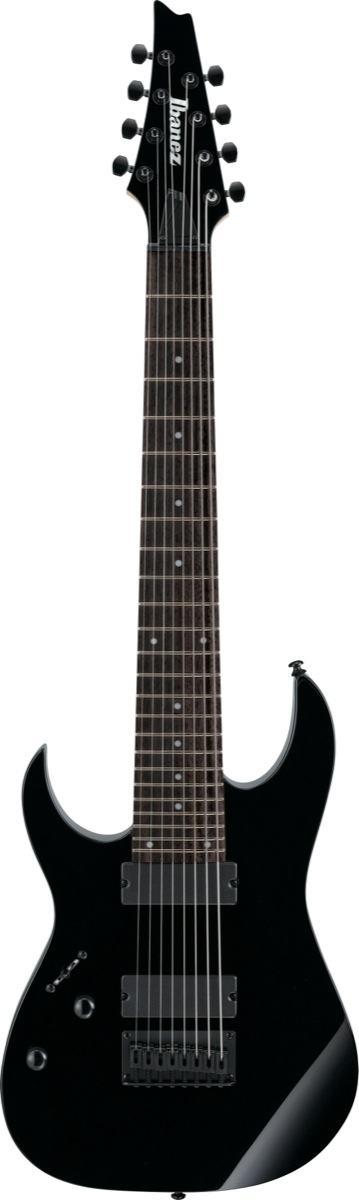 Ibanez Ibanez RG8 Left-Handed Electric Guitar, 8-String - Black