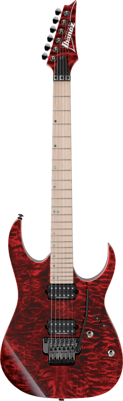Ibanez Ibanez RG920MQM Premium Quilt Top Electric Guitar, with Gig Bag - Red Desert