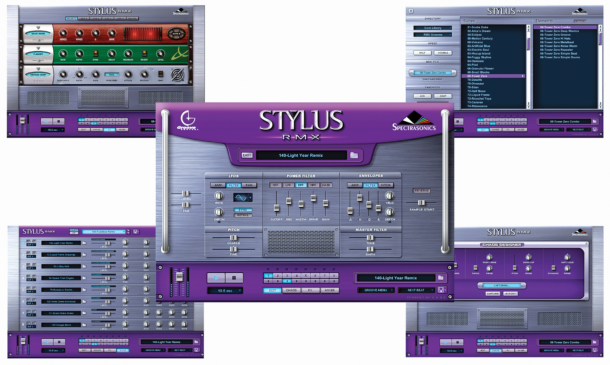 Spectrasonics Spectrasonics Stylus RMX Xpanded Software, Mac/Windows