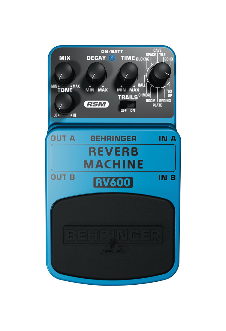 Behringer Behringer RV600 Reverb Machine Effects Pedal