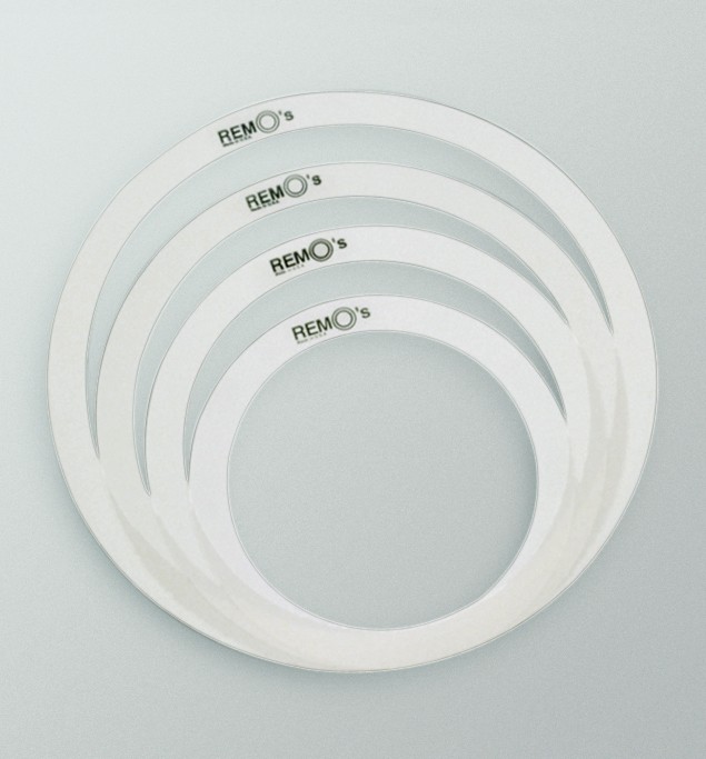 Remo Remo RemOs Tone Control Ring Pack (10, 12, 14, and 14 Inch)
