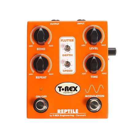 T-Rex T-Rex Reptile Modulation Delay Effects Pedal