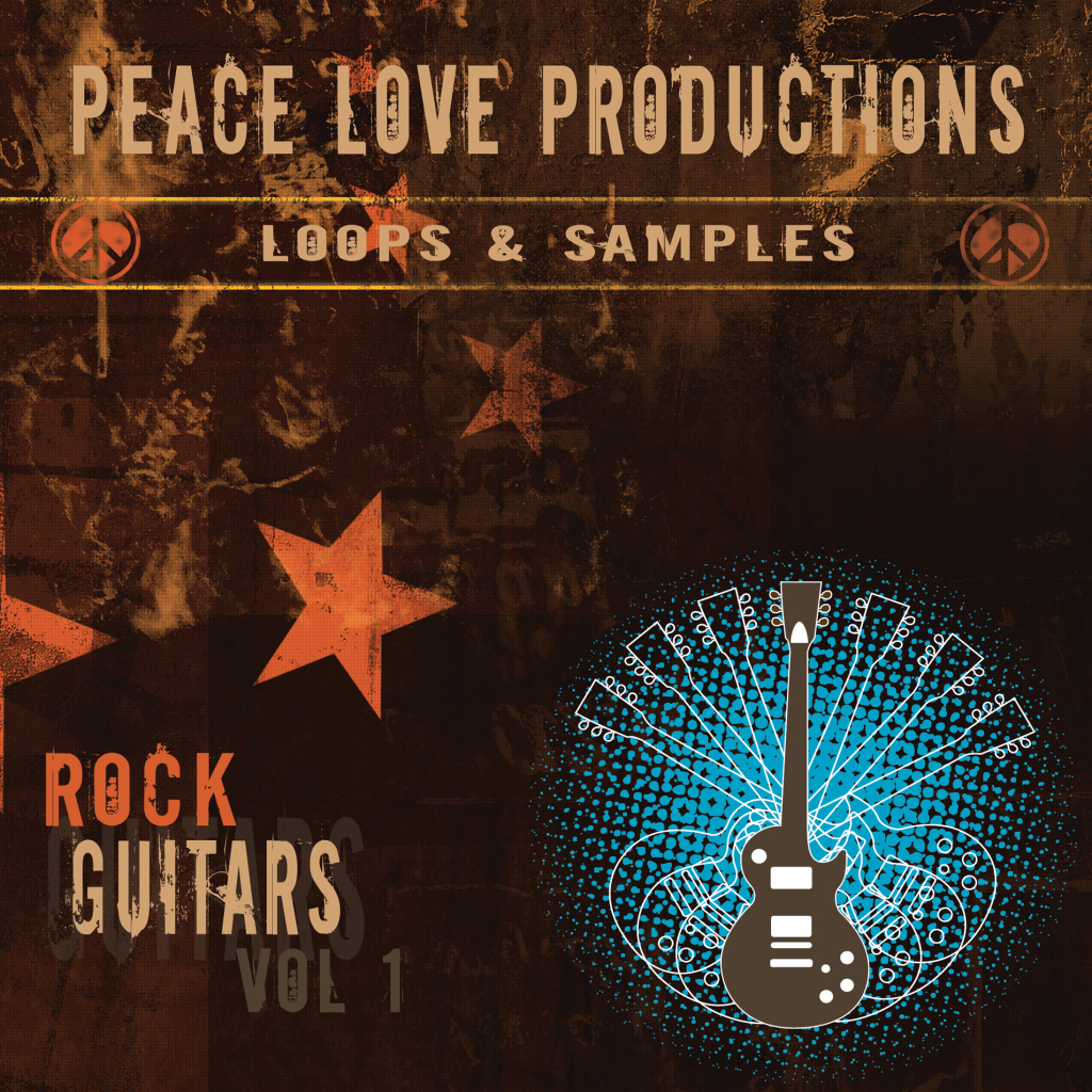 Peace Love Productions Peace Love Productions Rock Guitars Volume 1: Loops and Samples