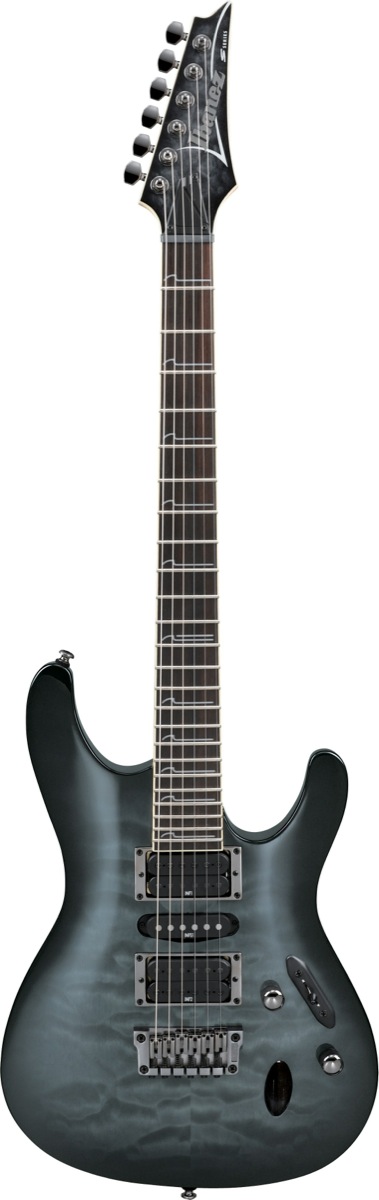 Ibanez Ibanez S571DXQM Electric Guitar - Transparent Gray Burst