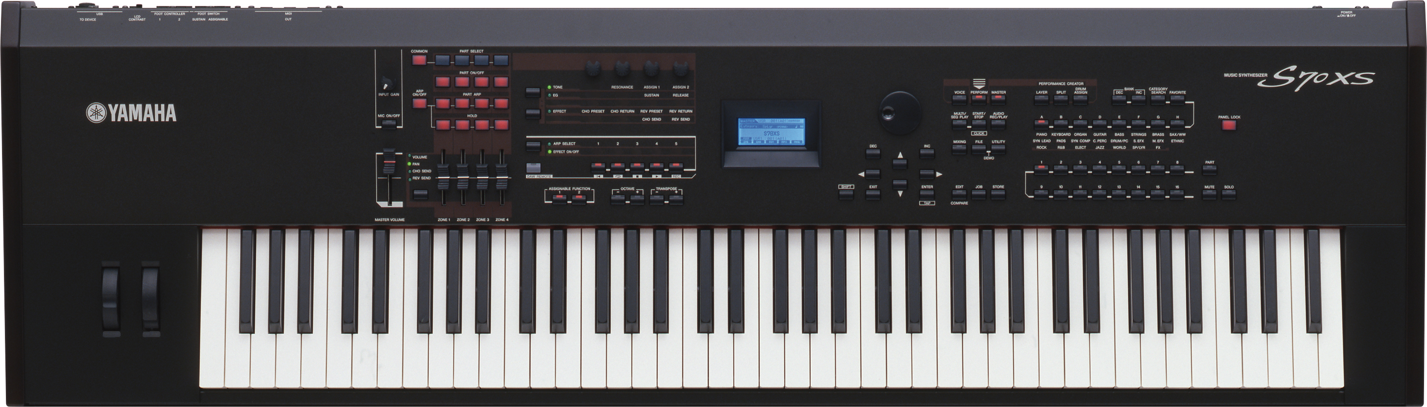 Yamaha Yamaha S70 XS 76-Key Weighted Synthesizer