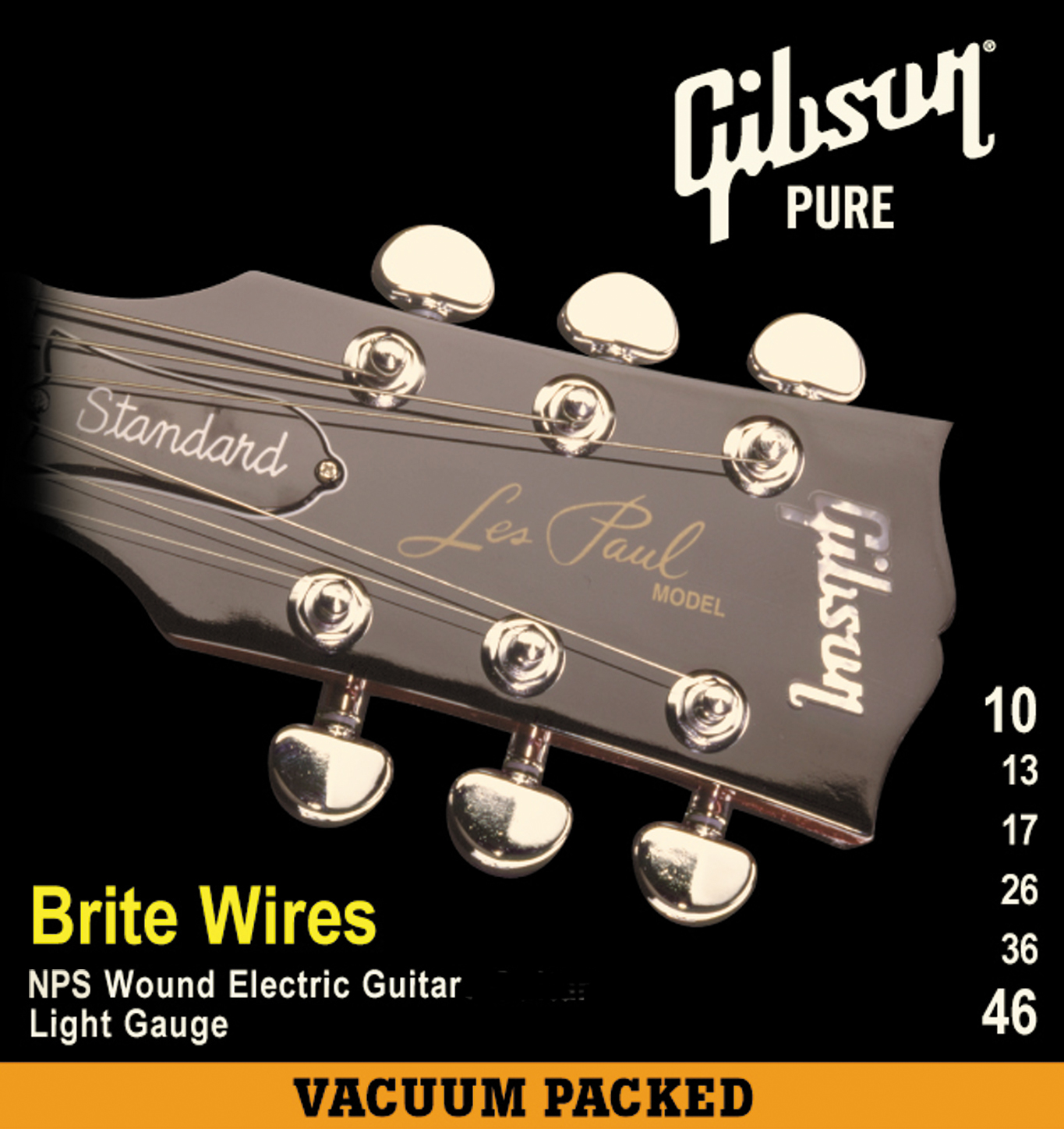 Gibson Gibson Brite Wires Strings for Electric Guitar (10-46)