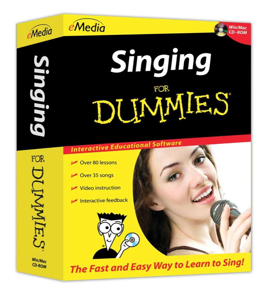 eMedia eMedia Singing for Dummies Software