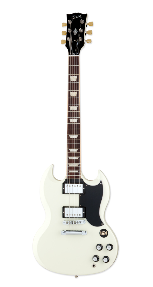 Gibson Gibson SG Standard Min-ETune Electric Guitar (with Case) - Classic White