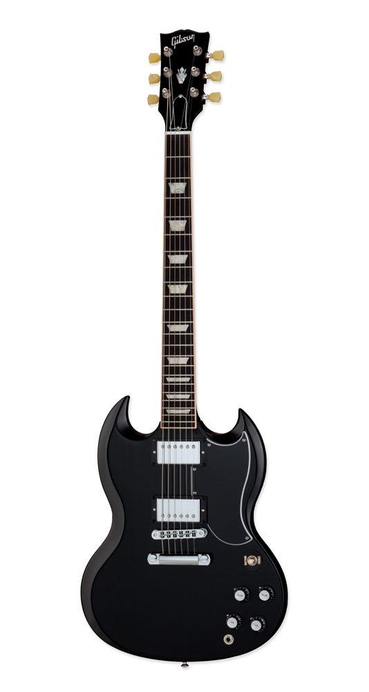 Gibson Gibson SG Standard Min-ETune Electric Guitar (with Case) - Ebony