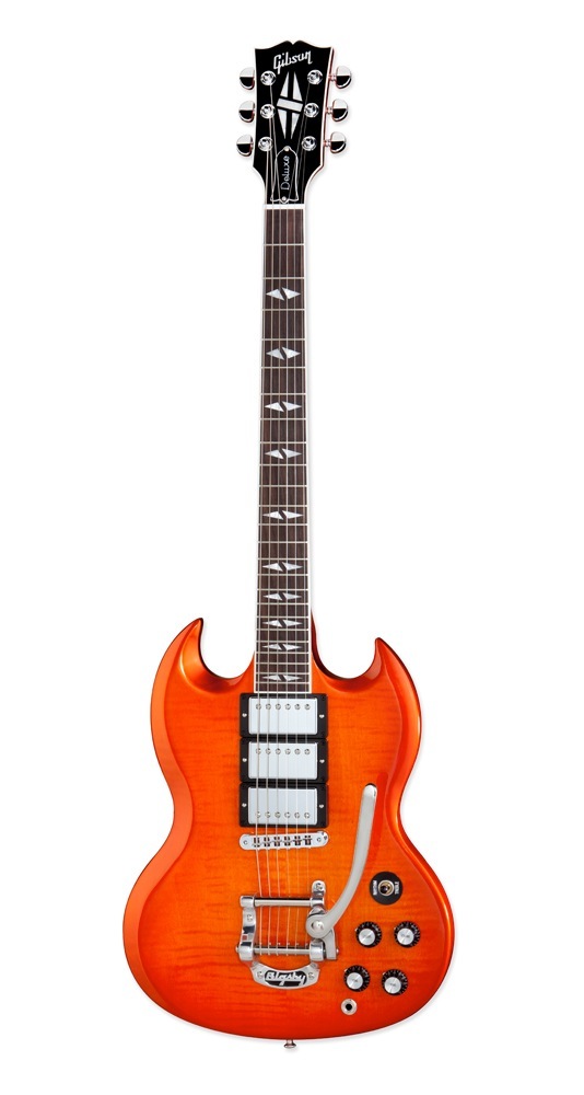 Gibson Gibson SG Deluxe Electric Guitar - Orange Burst