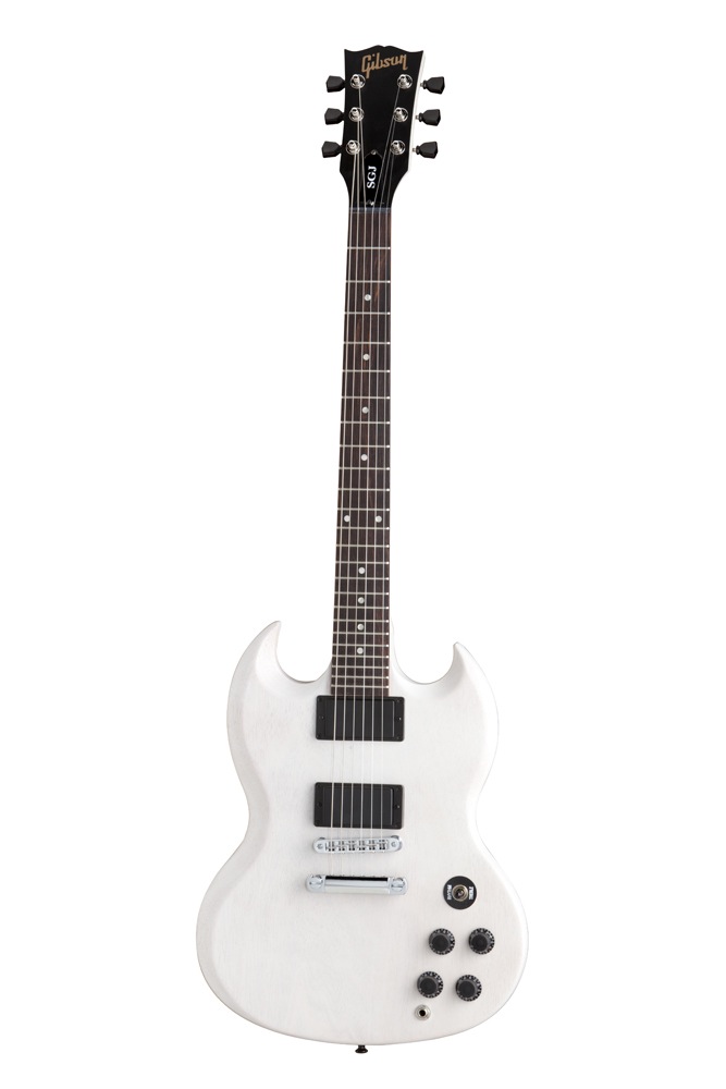 Gibson Gibson SGJ Electric Guitar - Rubbed White