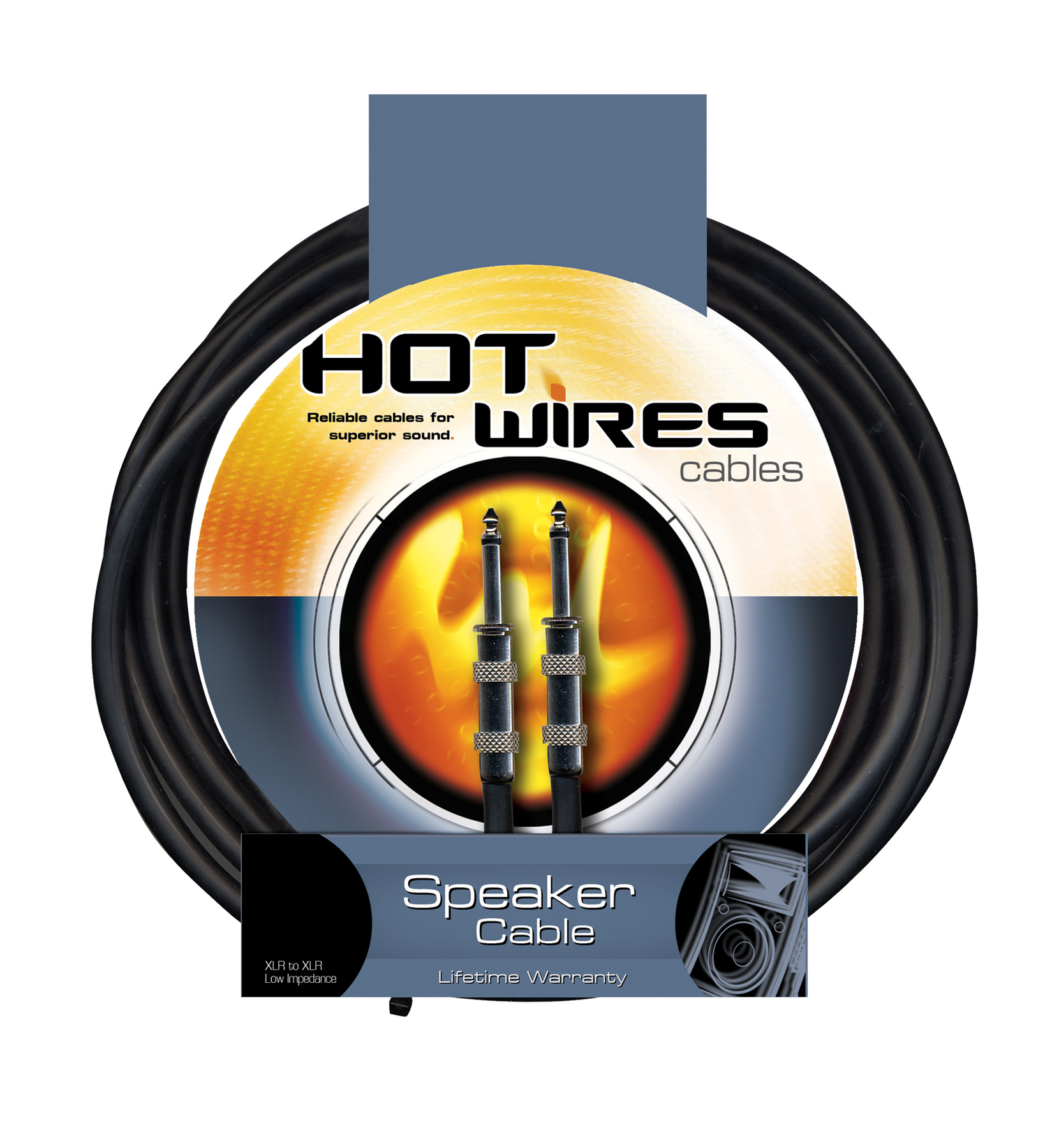 Hot Wires Hot Wires QTR to QTR Speaker Cable (25 Foot)