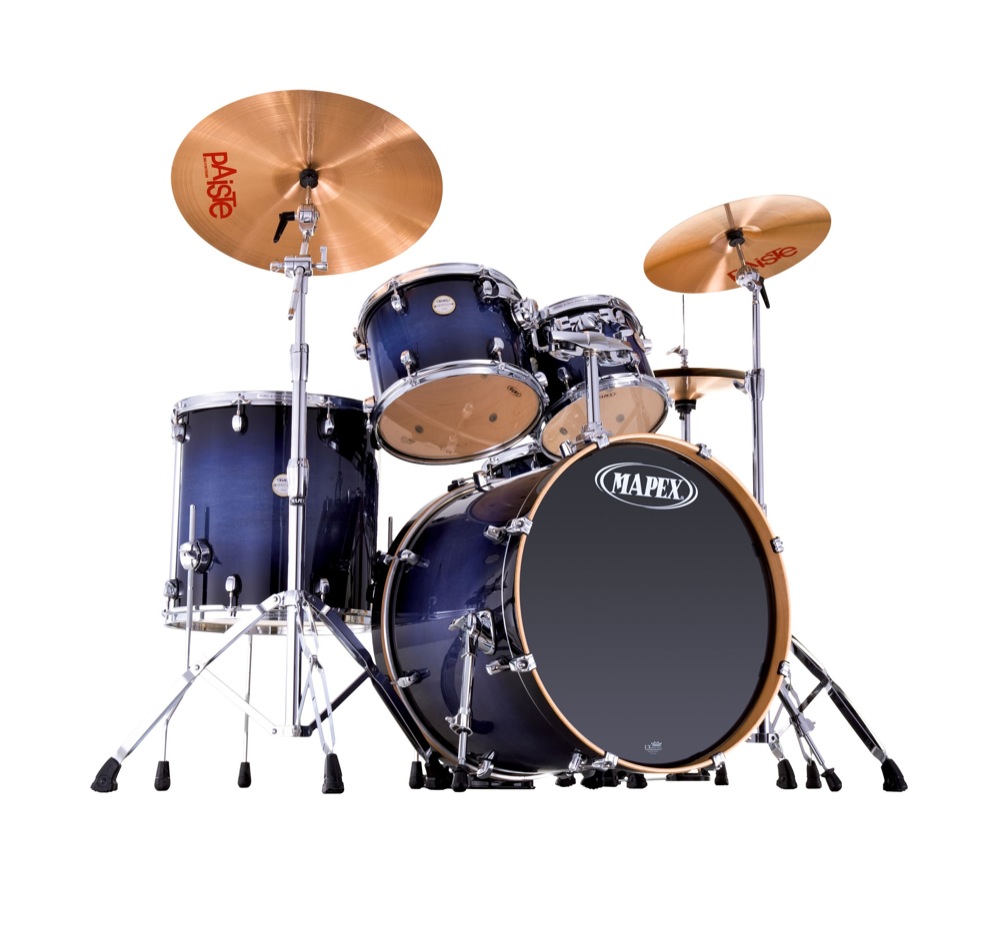 Mapex Mapex MR529S Meridian SRO Drum Shell Kit, 5-Piece - Walnut Fade