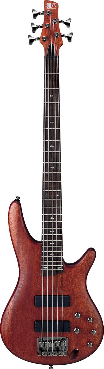 Ibanez Ibanez SR505 5-String Electric Bass Guitar - Brown Mahogany