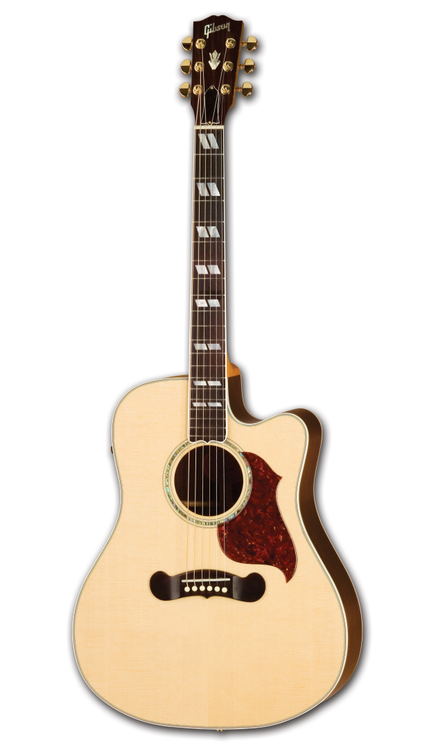 Gibson Gibson Songwriter Deluxe Cutaway Acoustic-Electric Guitar - Antique Natural