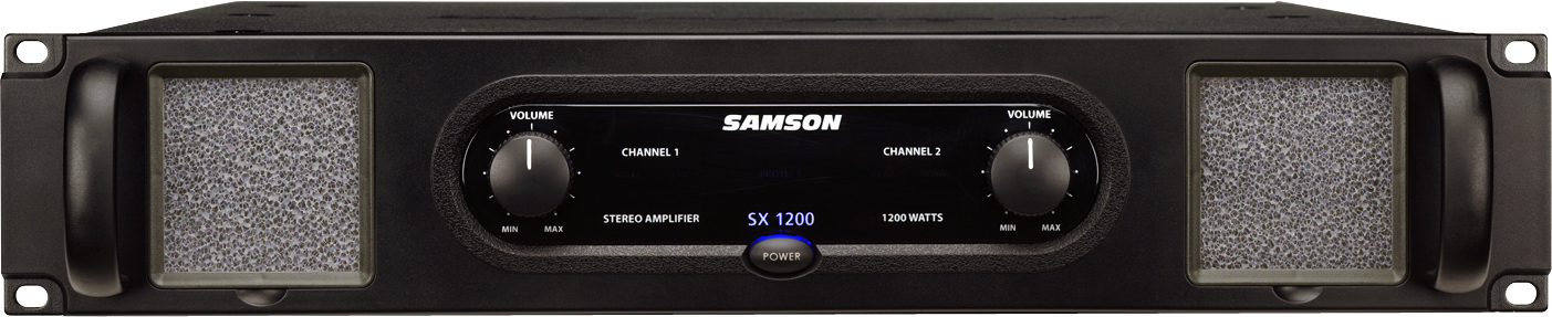 Samson Samson SX1200 Class A/B Stereo Power Amplifier, 900 Watts