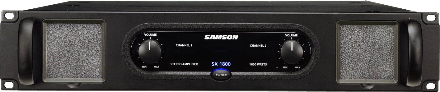 Samson Samson SX1800 Class A/B Stereo Power Amplifier , 1,200 Watts