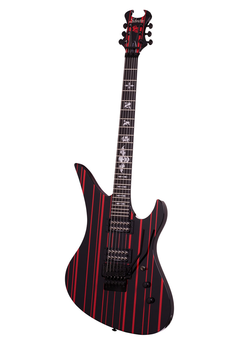 Schecter Schecter Synyster Gates Custom Limited Electric Guitar - Black and Red