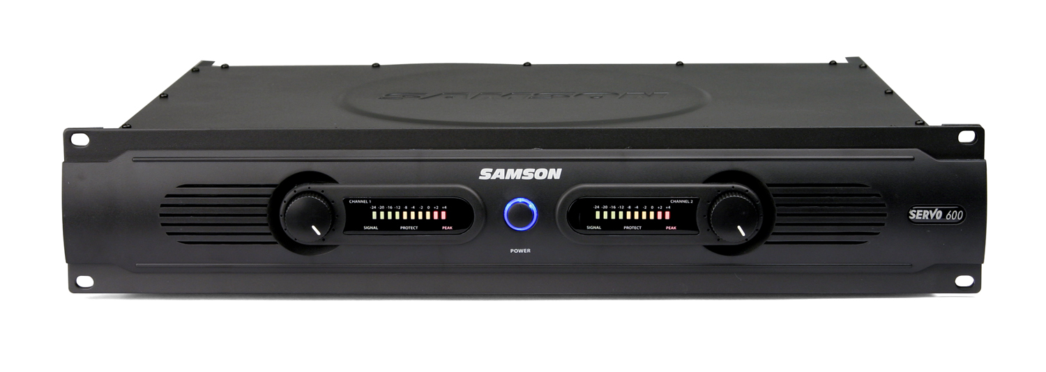 Samson Samson Servo 600 Stereo Power Amplifier, 600 Watts