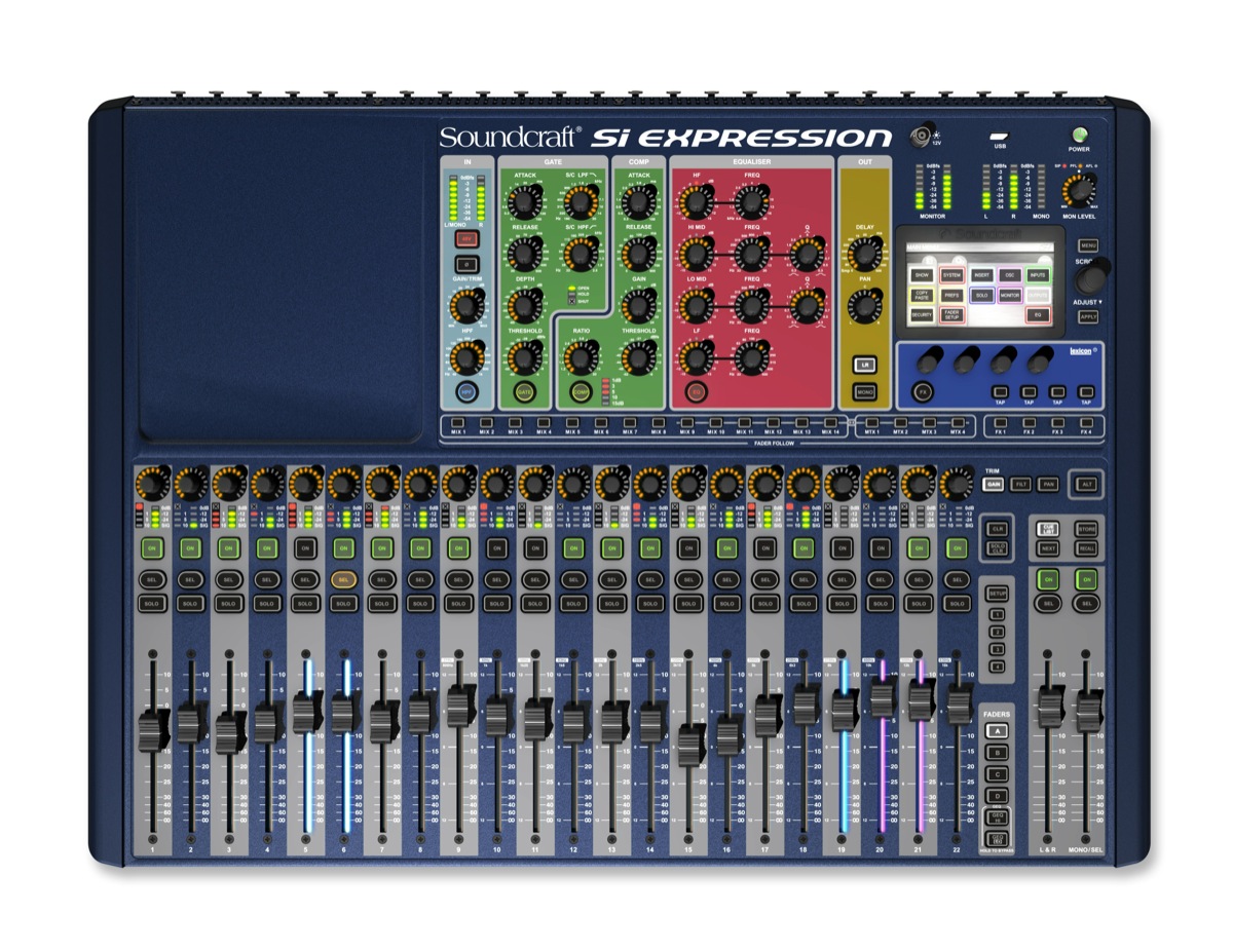 Soundcraft Soundcraft Si Expression 2 Digital Mixer, 24-Channel