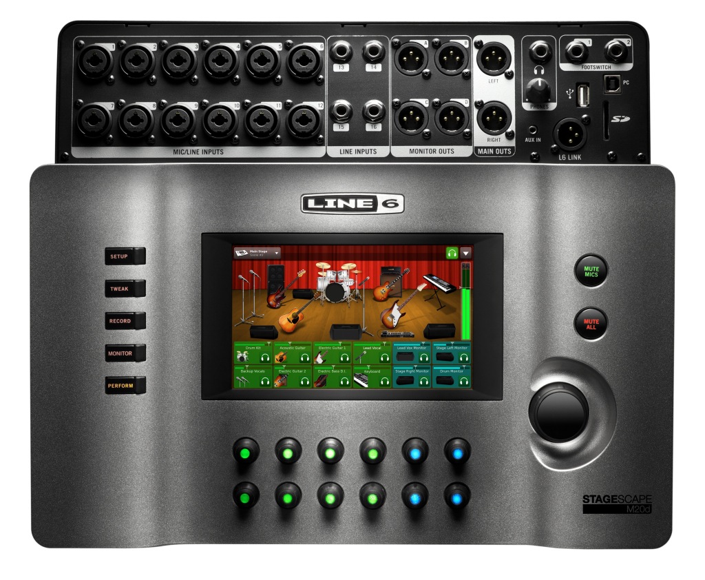 Line 6 Line 6 StageScape M20d Digital Mixer, 20-Channel Mixer