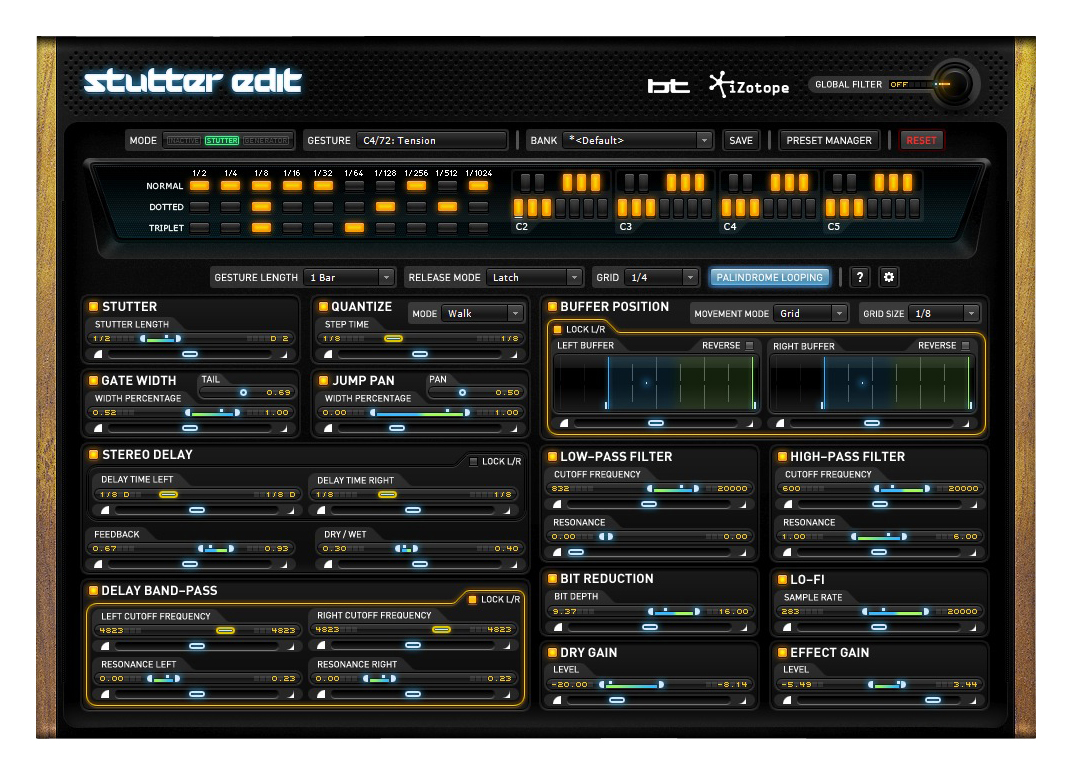 iZotope iZotope Stutter Edit Effects Software (Mac and Windows)