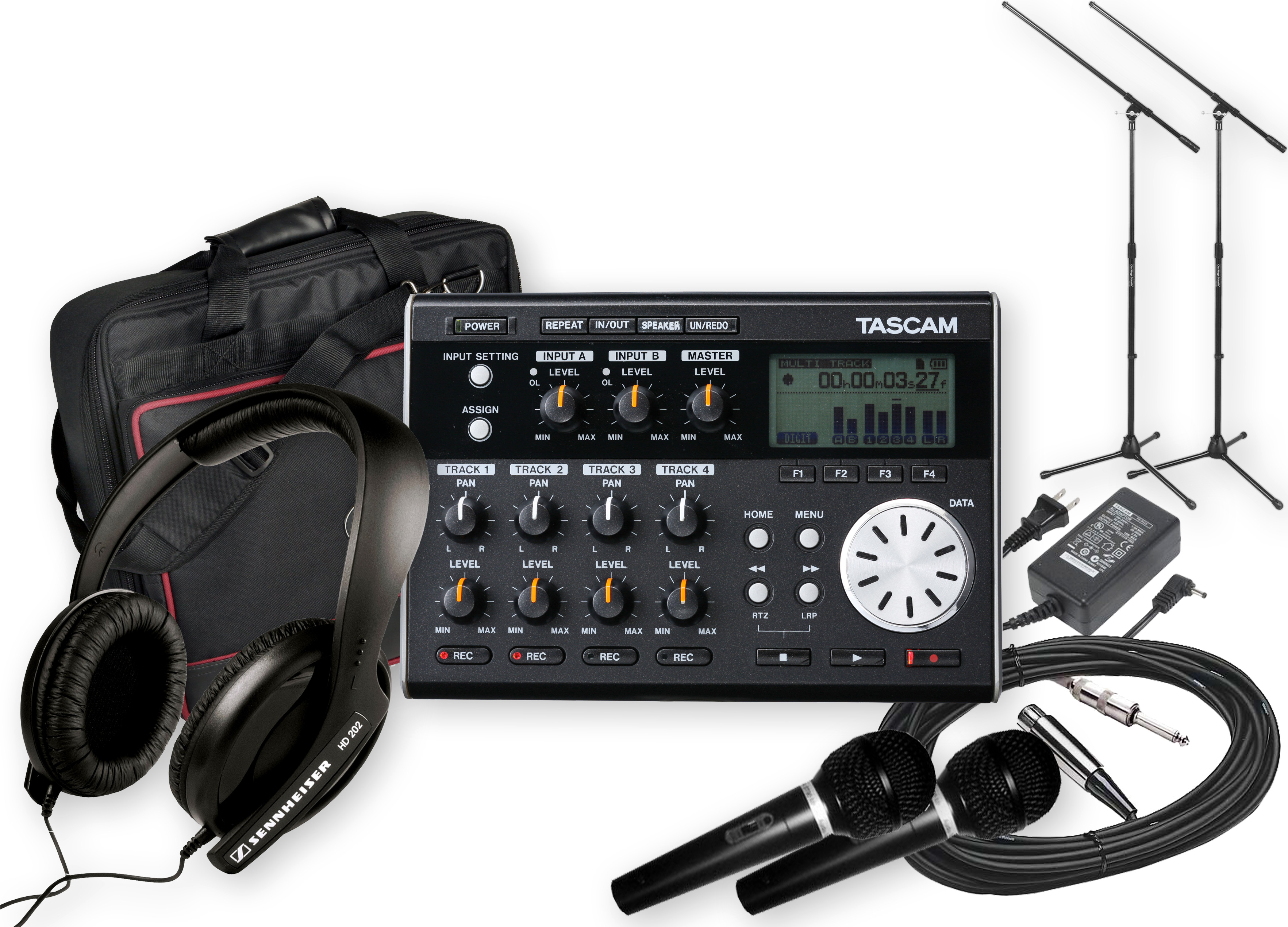 Tascam Tascam Pocketstudio DP-004 Digital 4-Track Recorder