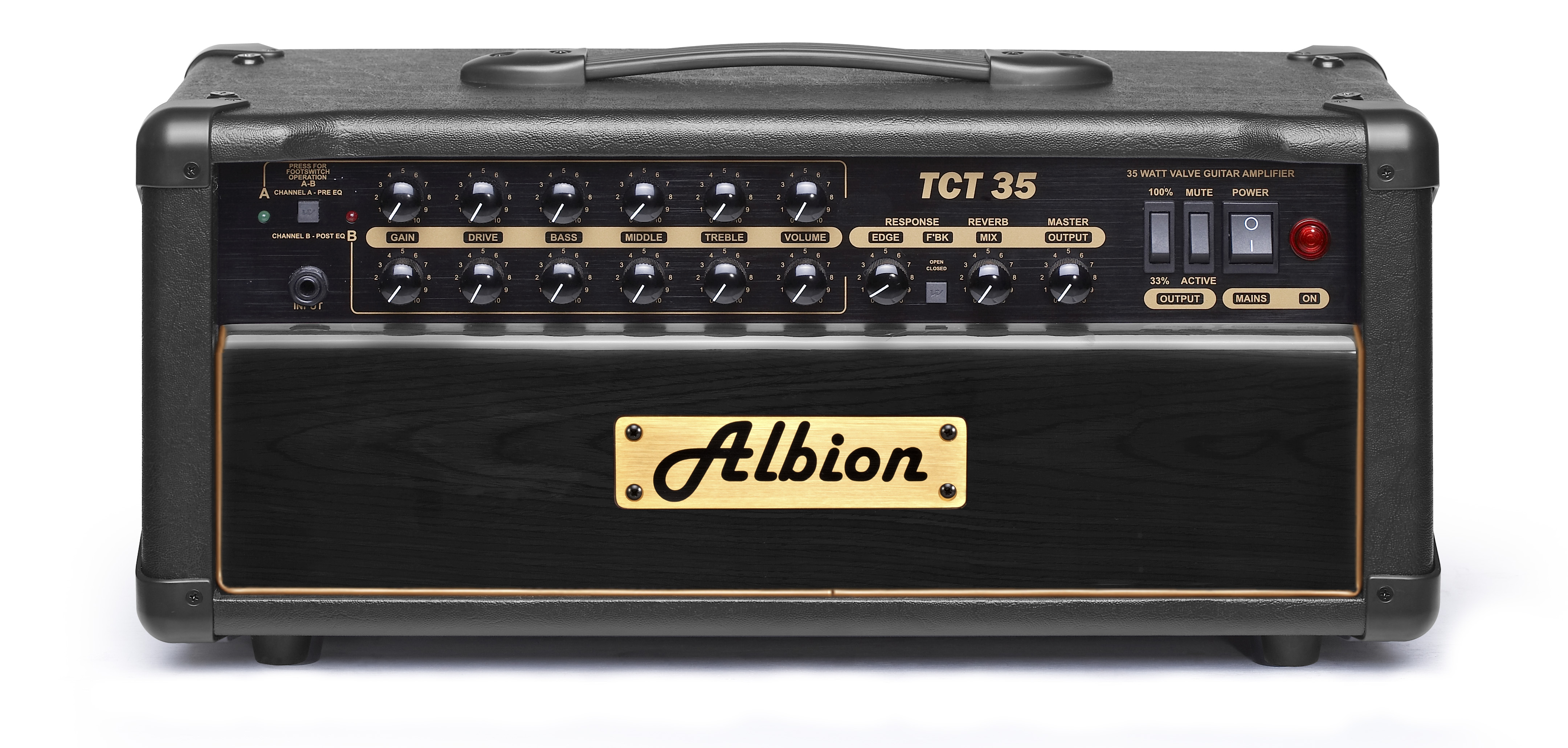 Albion Albion TCT35H Guitar Amplifier Head, 35 Watts