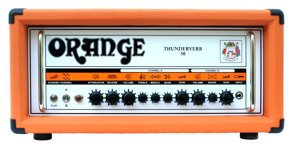 Orange Amplification Orange TH50H Thunderverb Guitar Amplifier Head, 50 Watts
