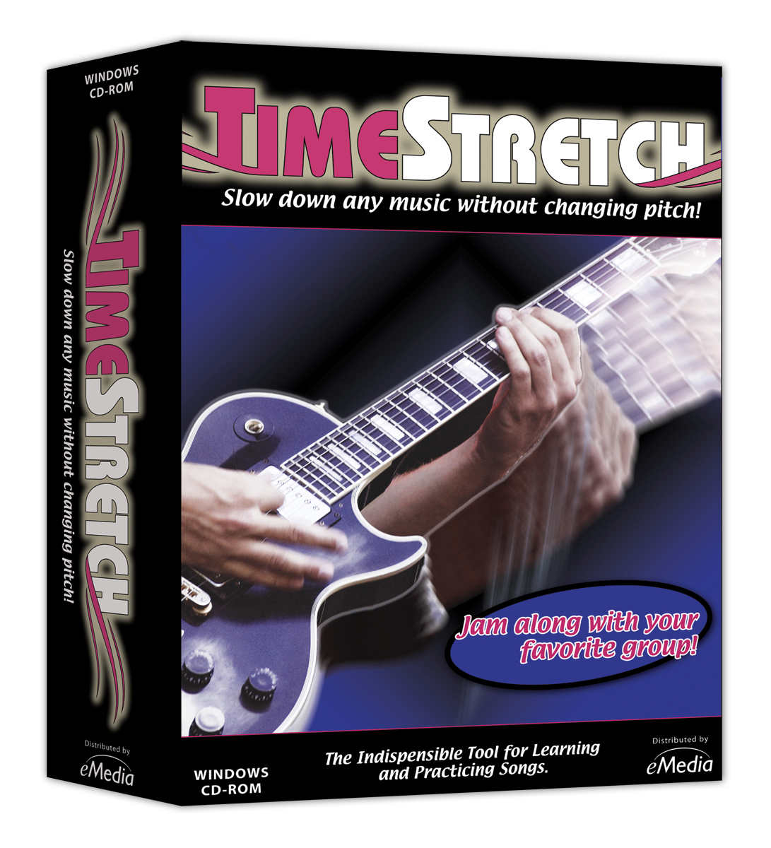 eMedia eMedia TimeStretch Guitar Instruction Software, Windows