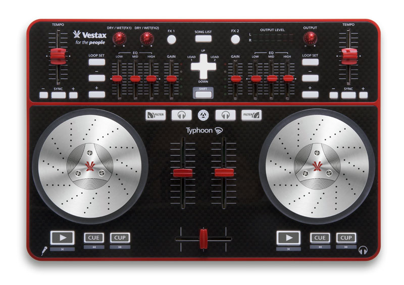 Vestax Vestax Typhoon DJ USB MIDI Control Surface