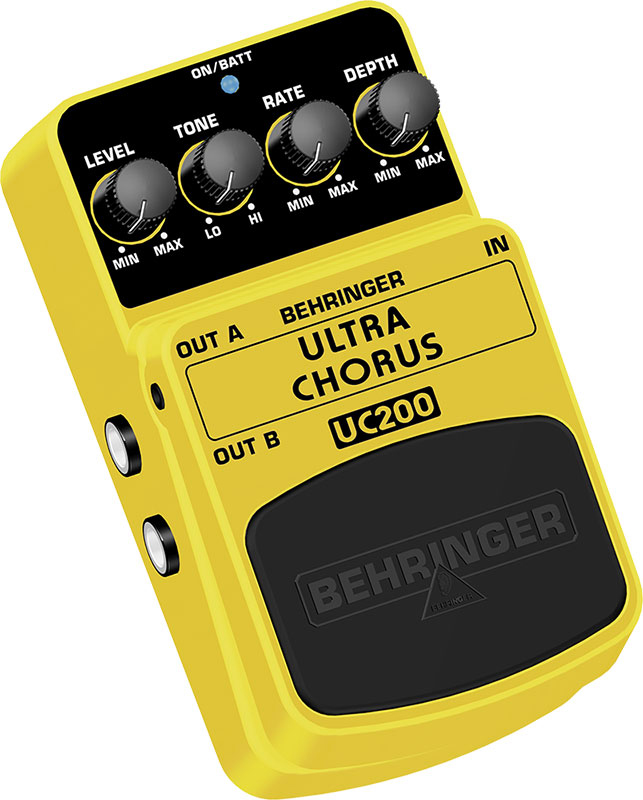 Behringer Behringer UC200 Ultra Stereo Chorus Effects Pedal