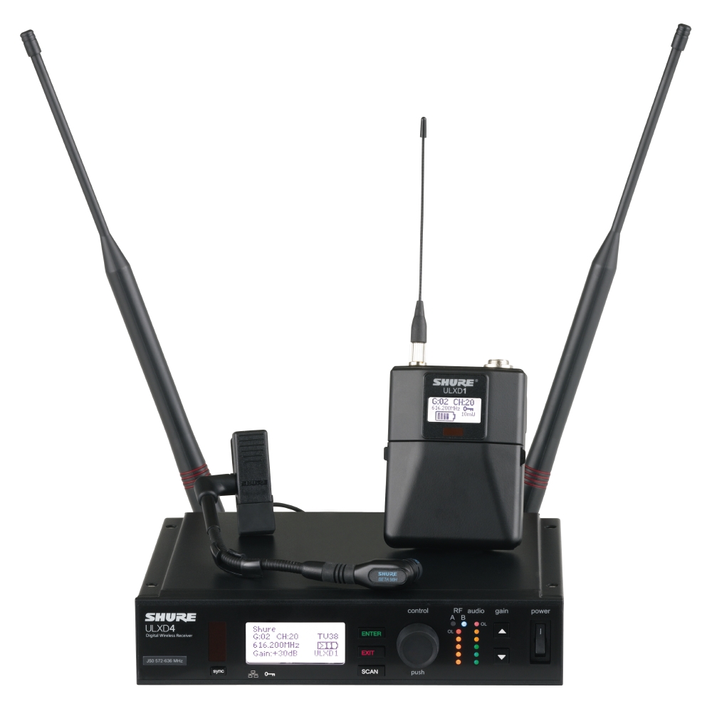 Shure Shure ULXD14/98H Digital Wireless Wind Instrument System