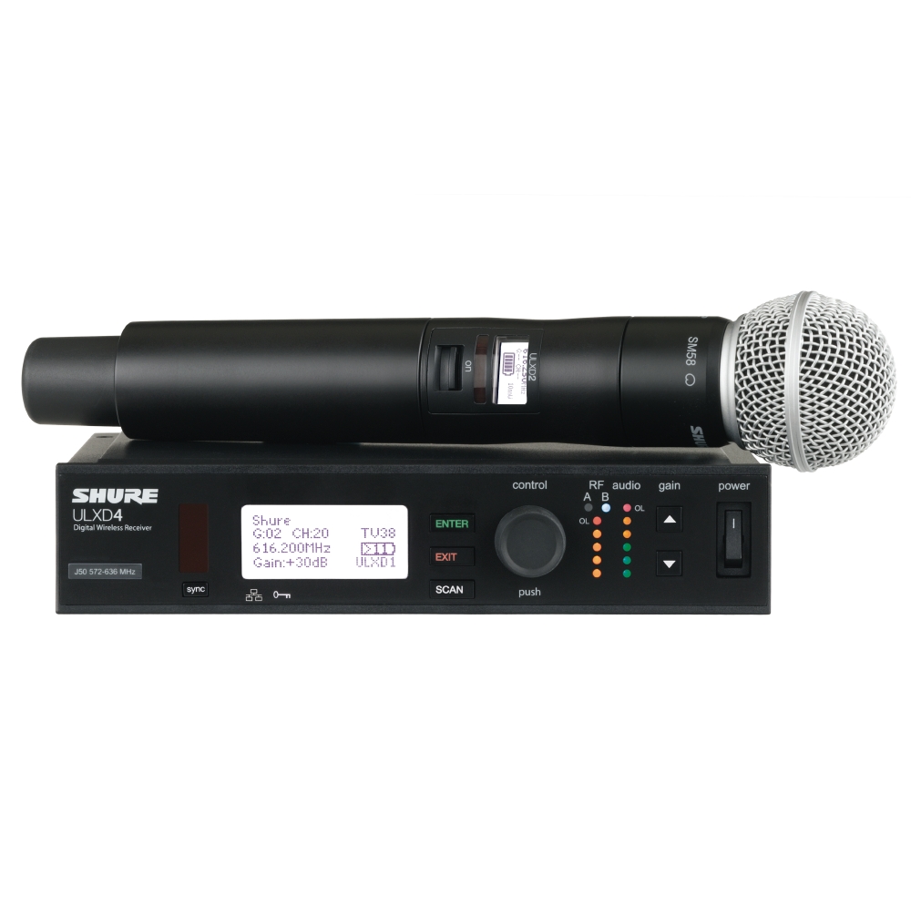 Shure Shure ULXD24/SM58 Digital Wireless SM58 Microphone System