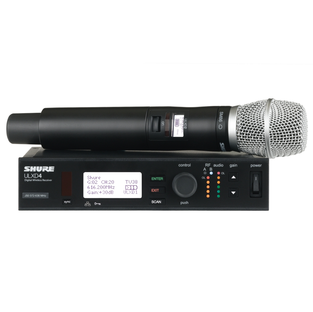 Shure Shure ULXD24/SM86 Digital Wireless SM86 Microphone System