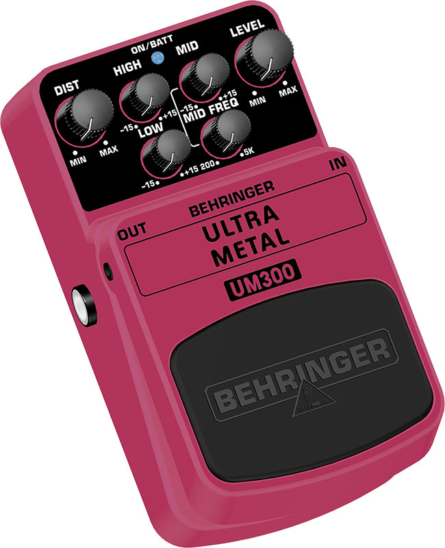 Behringer Behringer UM300 Ultra Metal Distortion Effects Pedal